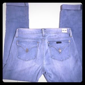 HUDSON Bacara cuff straight leg jeans sz 29